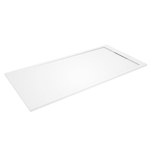Waterfront Slate Edge receveur 90x180cm en blanc mat - Waterfront